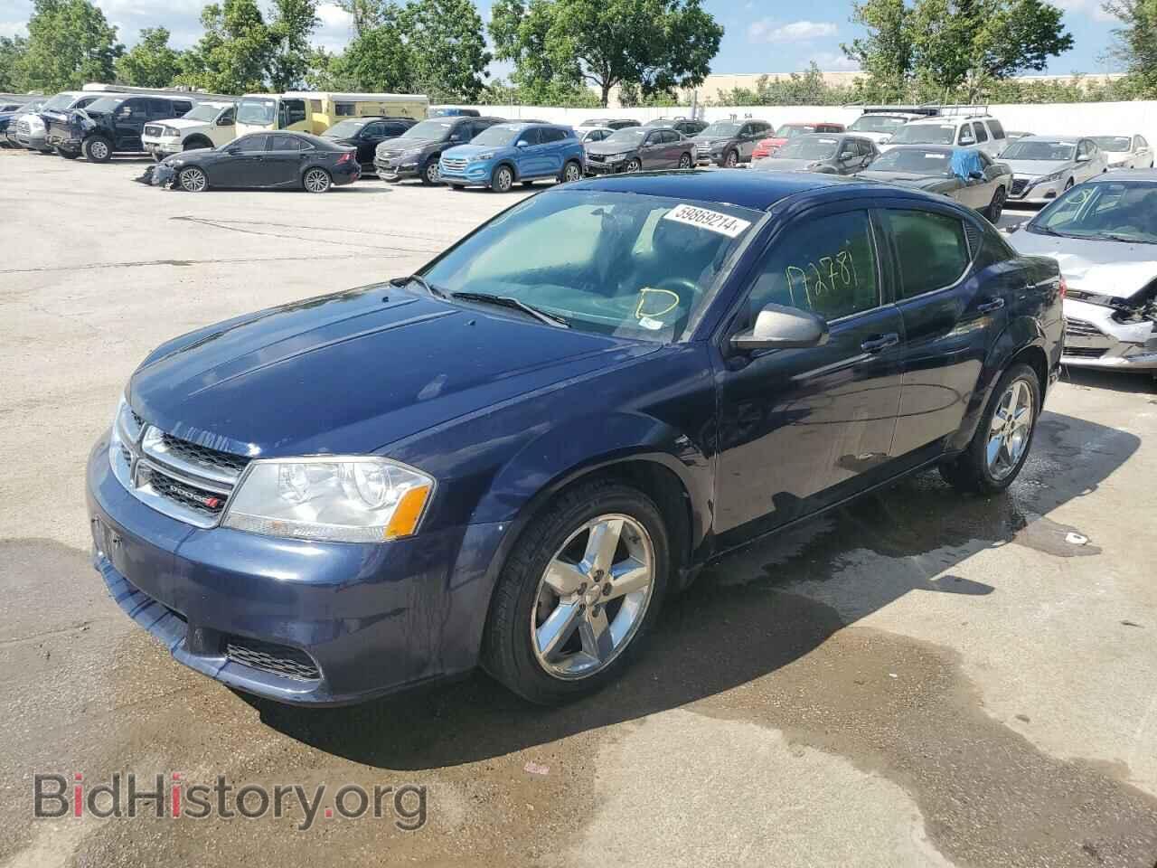 Фотография 1C3CDZAB2DN619573 - DODGE AVENGER 2013