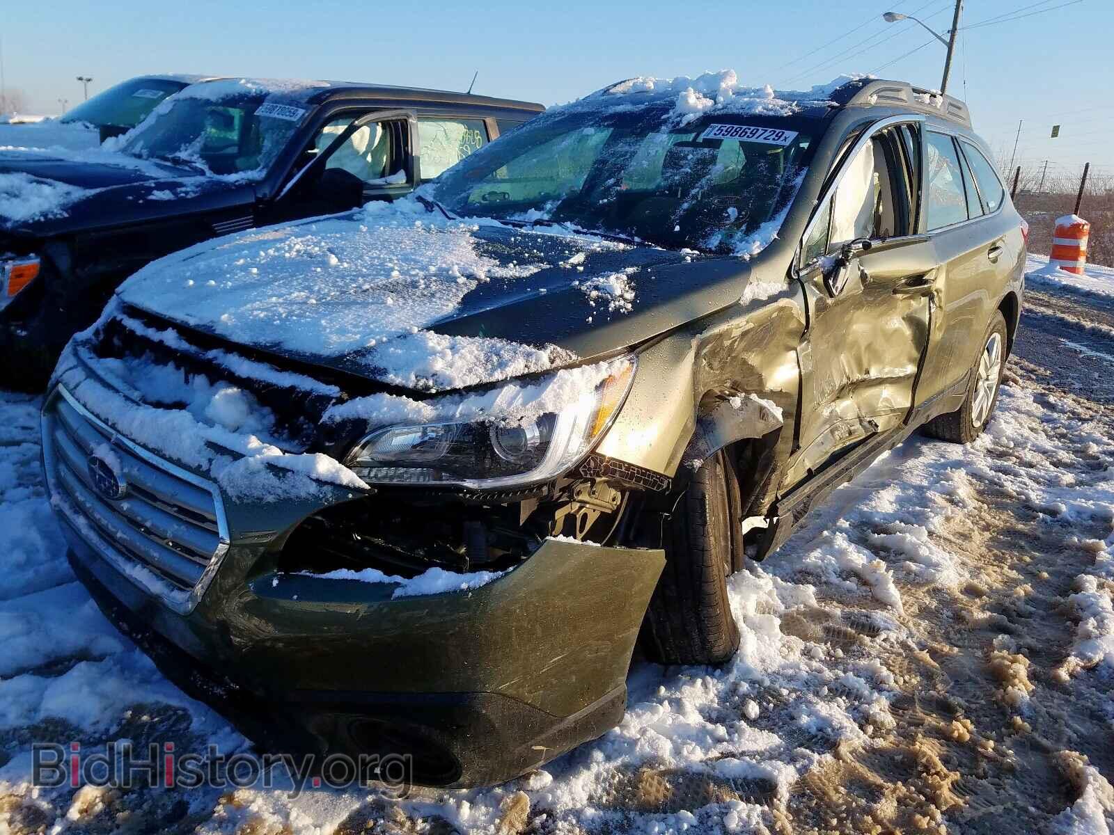 2016 SUBARU OUTBACK - VIN: 4S4BSBAC5G3244626 - Фото 2