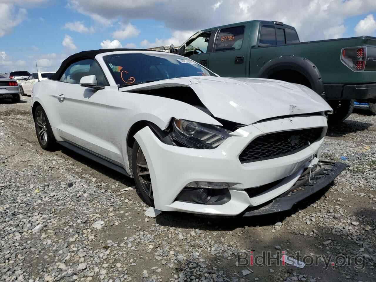 Photo 1FATP8UH9G5291124 - FORD MUSTANG 2016