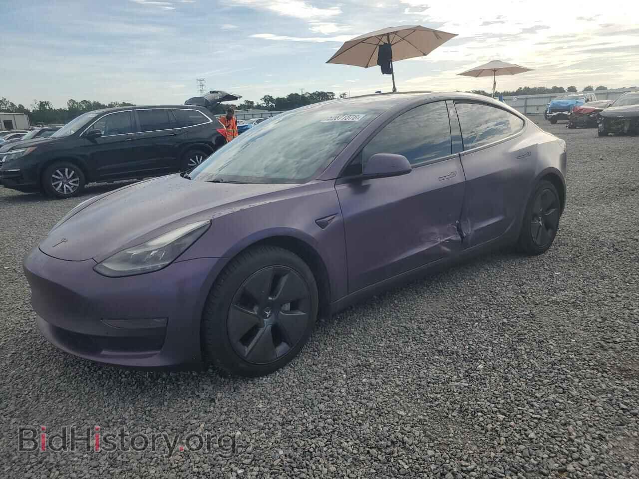 Фотография 5YJ3E1EA2MF985320 - TESLA MODEL 3 2021