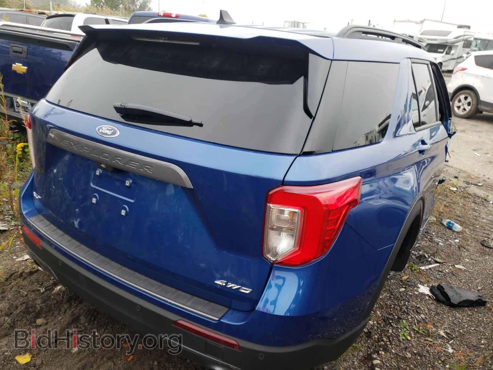 2021 FORD EXPLORER - VIN: 1FMSK8DH9MGA59431 - Фото 4
