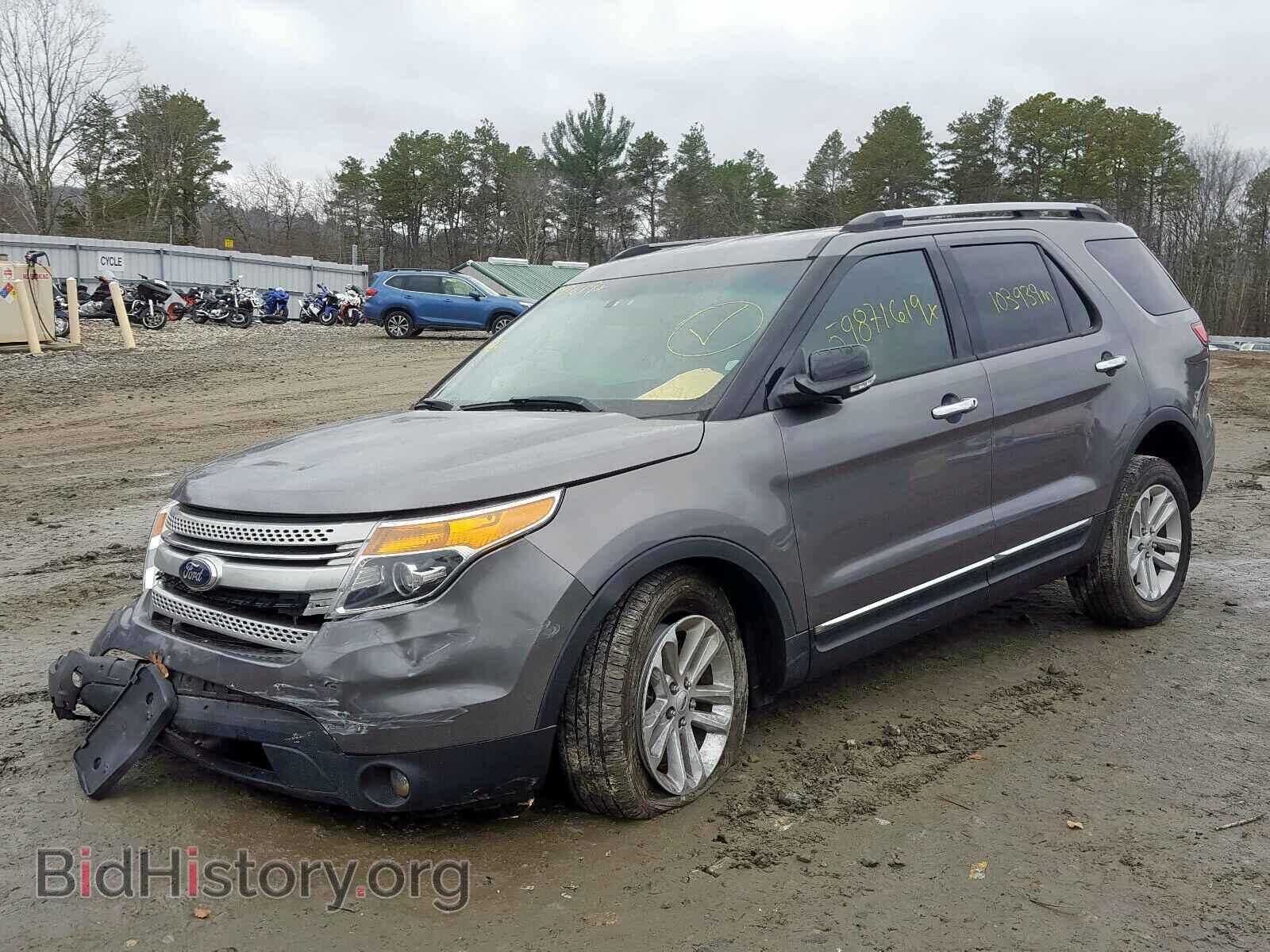 2014 FORD EXPLORER - VIN: 1FM5K8D87EGB34299 - Фото 2