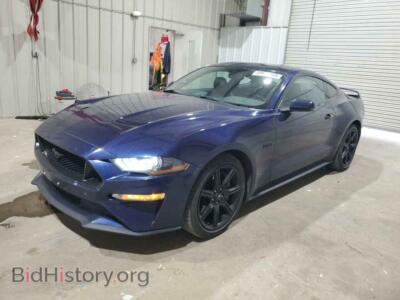 2018 Ford MUSTANG GT, синий — VIN 1FA6P8CF2J5162548, Copart