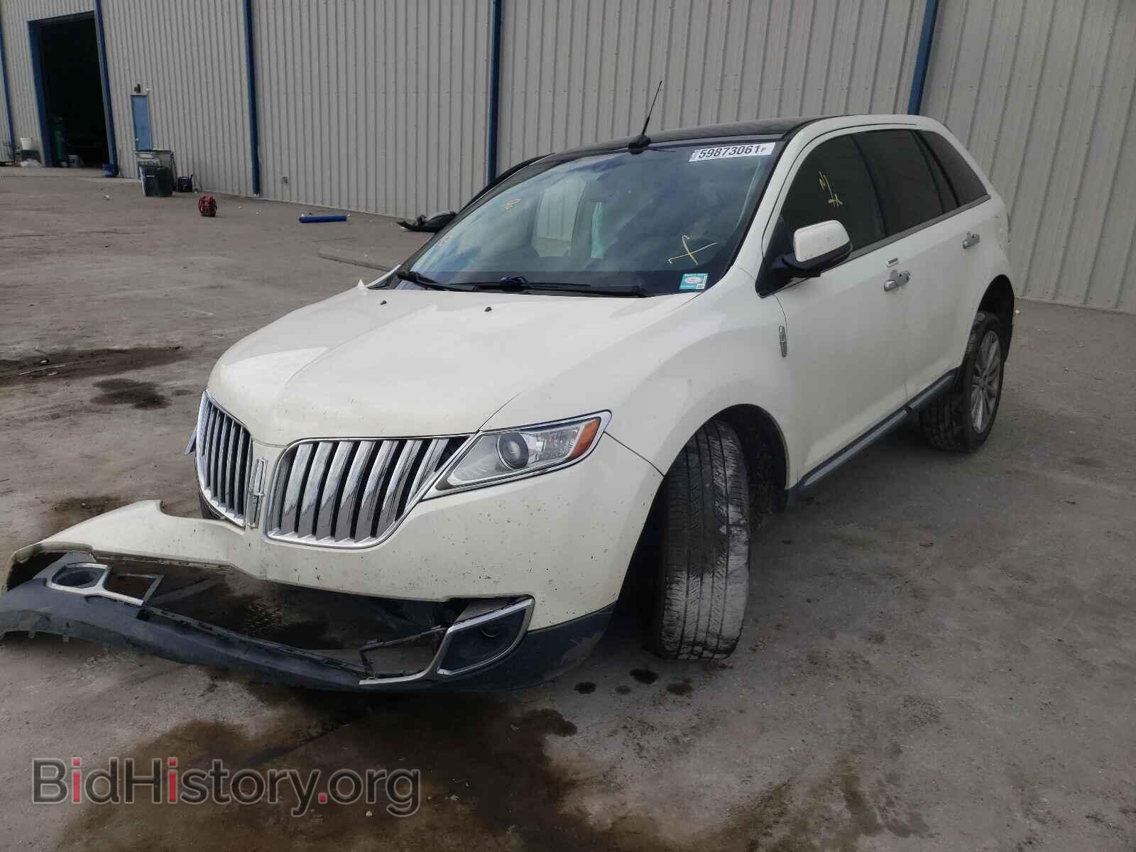 2012 LINCOLN MKX - VIN: 2LMDJ6JK2CBL12244 - Фото 2