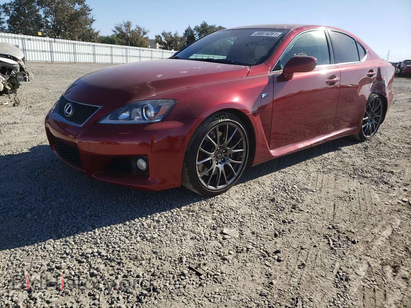 2013 LEXUS IS - VIN: JTHBP5C28D5011074 - Фото 2