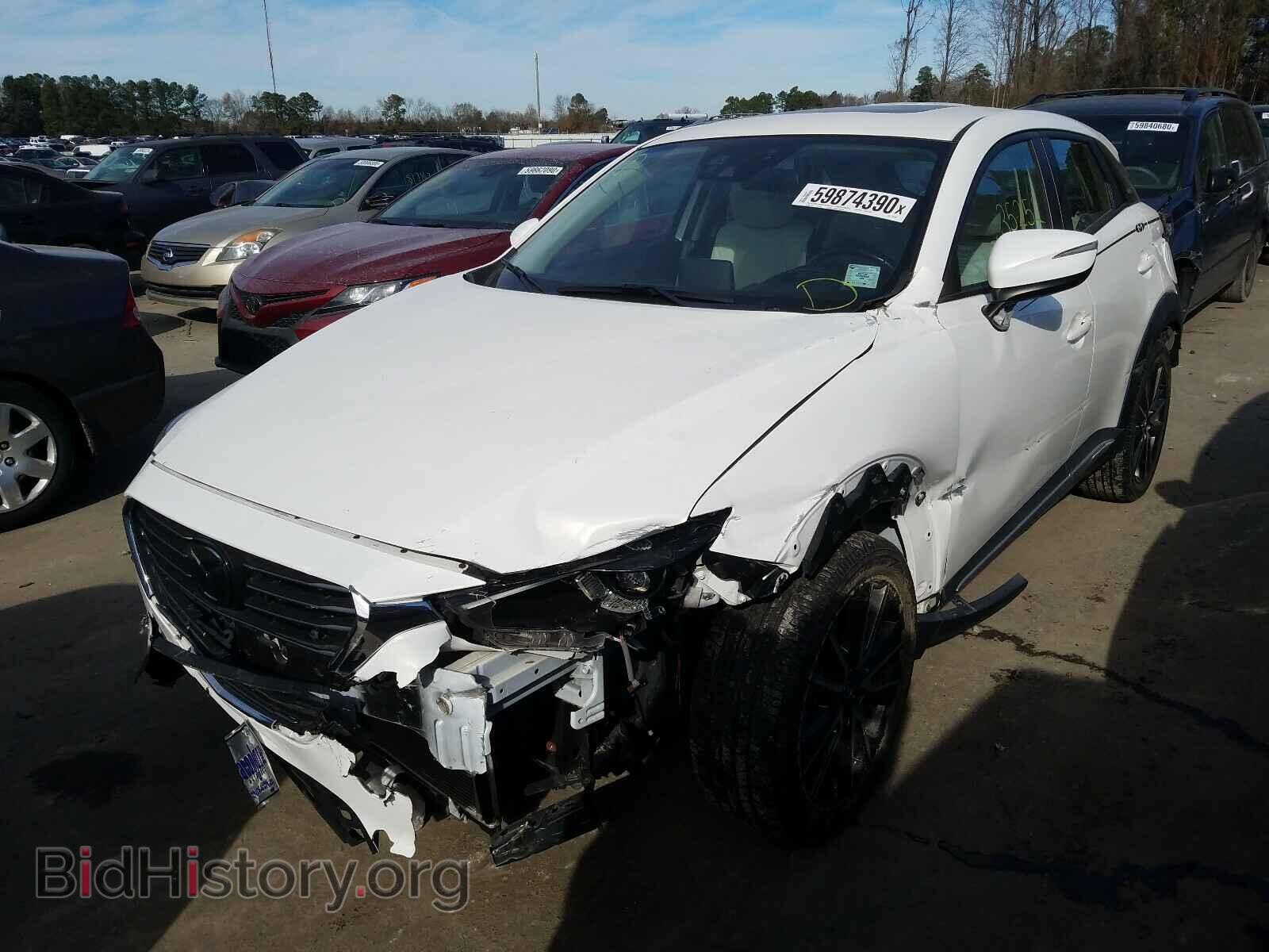 2017 MAZDA CX-3 - VIN: JM1DKDD77H0150208 - Фото 2