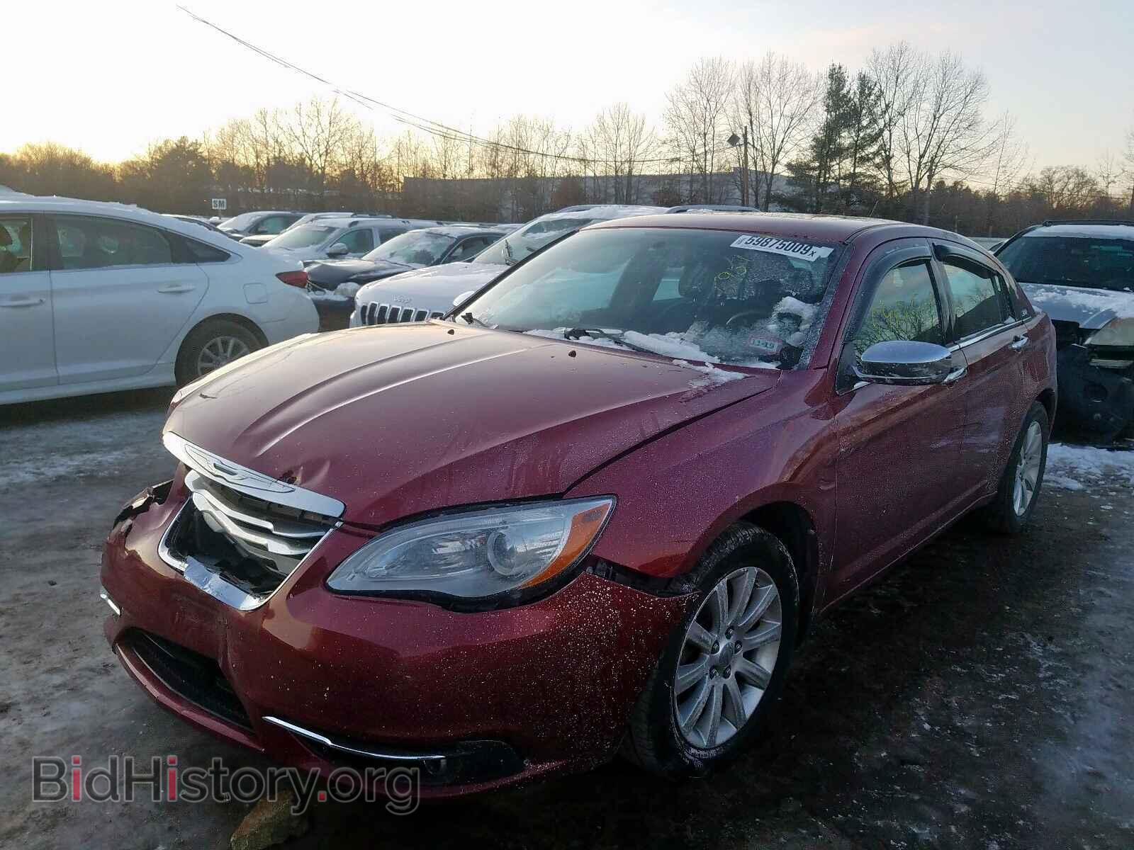 2013 CHRYSLER 200 - VIN: 1C3CCBCG4DN507649 - Фото 2