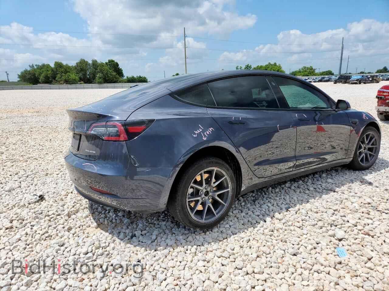 2022 TESLA MODEL 3 - VIN: 5YJ3E1EB9NF179694 - Фото 3