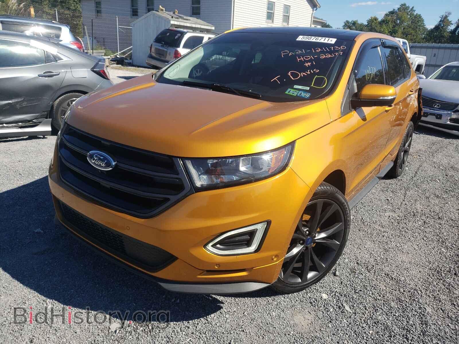 2015 FORD EDGE - VIN: 2FMPK4AP3FBB98622 - Photo 2