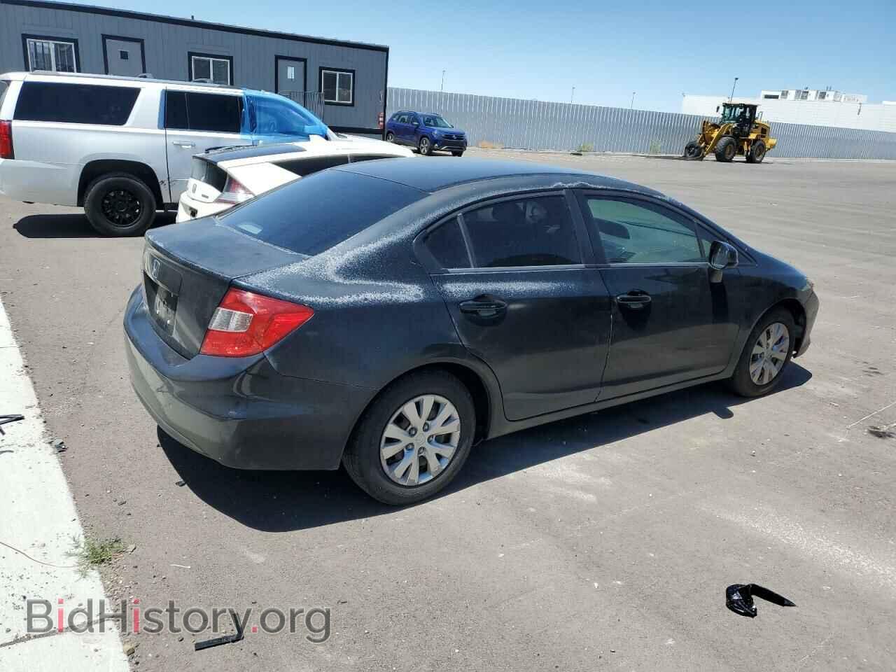 2012 HONDA CIVIC - VIN: 2HGFB2E56CH569604 - Фото 3