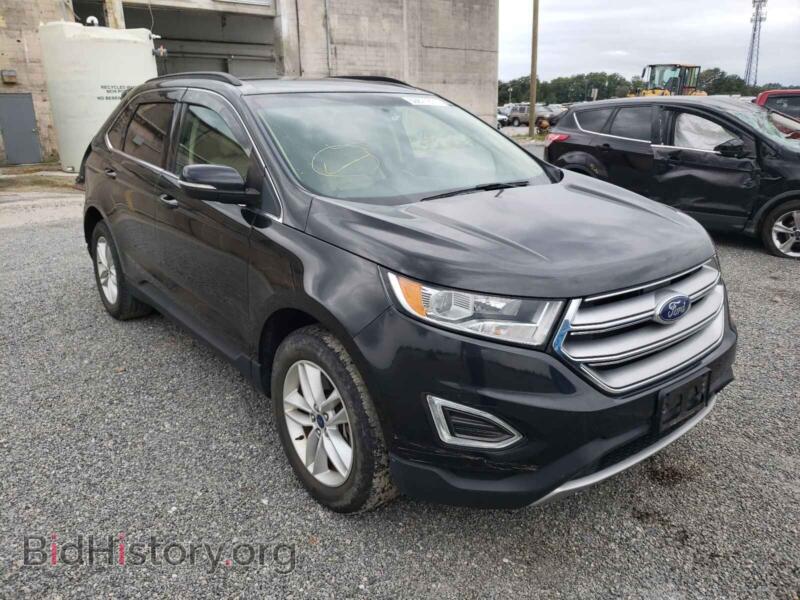 2015 Ford EDGE Edge SEL (VIN 2FMTK4J85FBB22729) — фото 1 из 10, Copart, повреждение: задняя часть