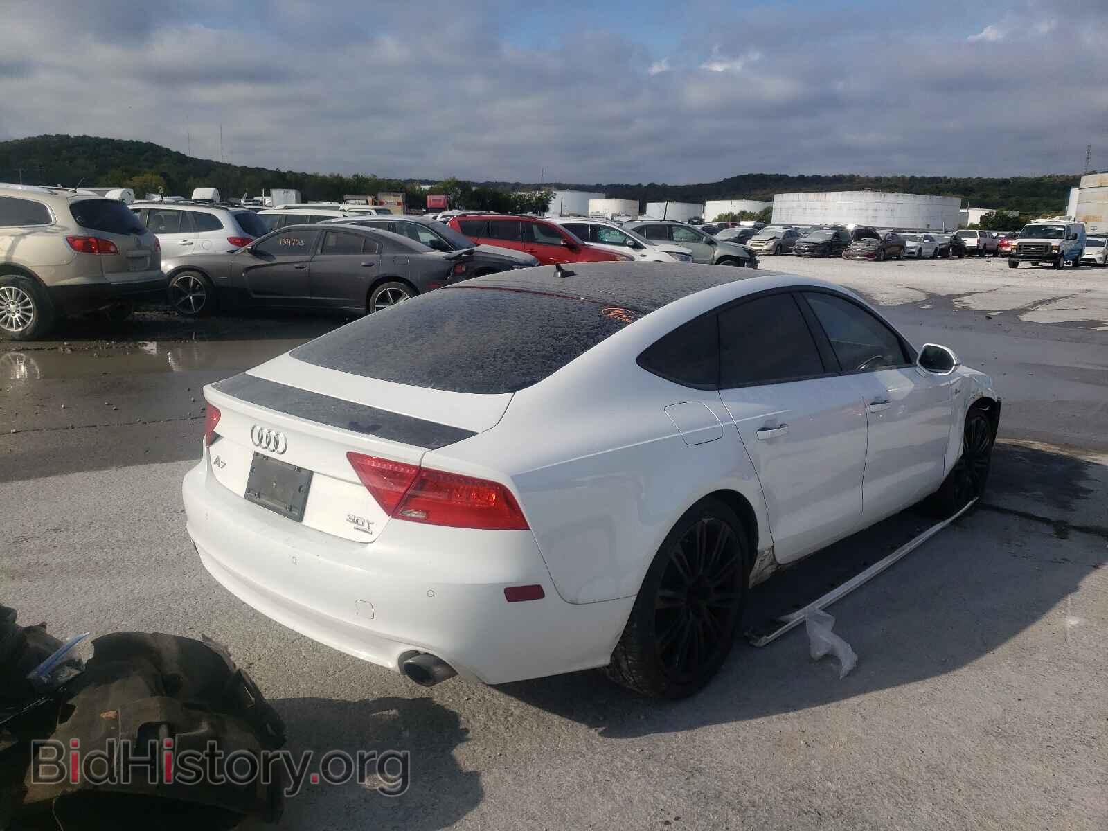 2014 AUDI A7 - VIN: WAUWGAFC8EN115174 - Фото 4