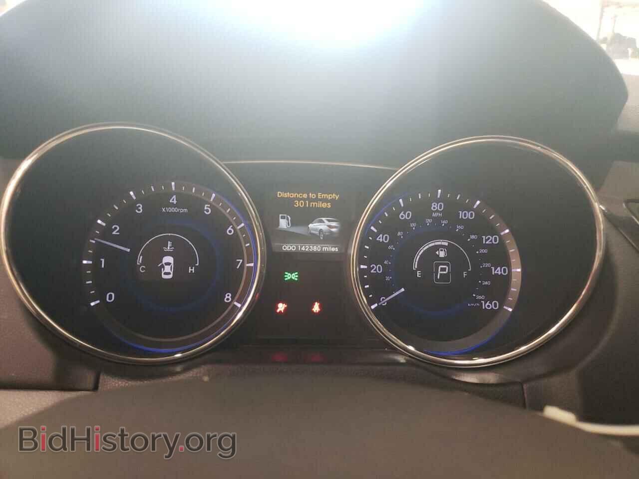 2014 HYUNDAI SONATA - VIN: 5NPEC4AC6EH835446 - Фото 9