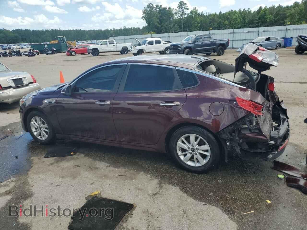 2016 KIA OPTIMA - VIN: 5XXGT4L34GG018755 - Фото 2