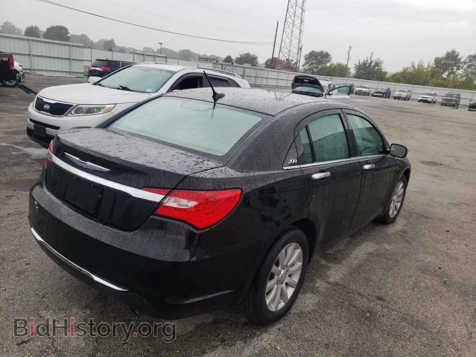 2013 CHRYSLER 200 - VIN: 1C3CCBCG3DN505343 - Фото 4