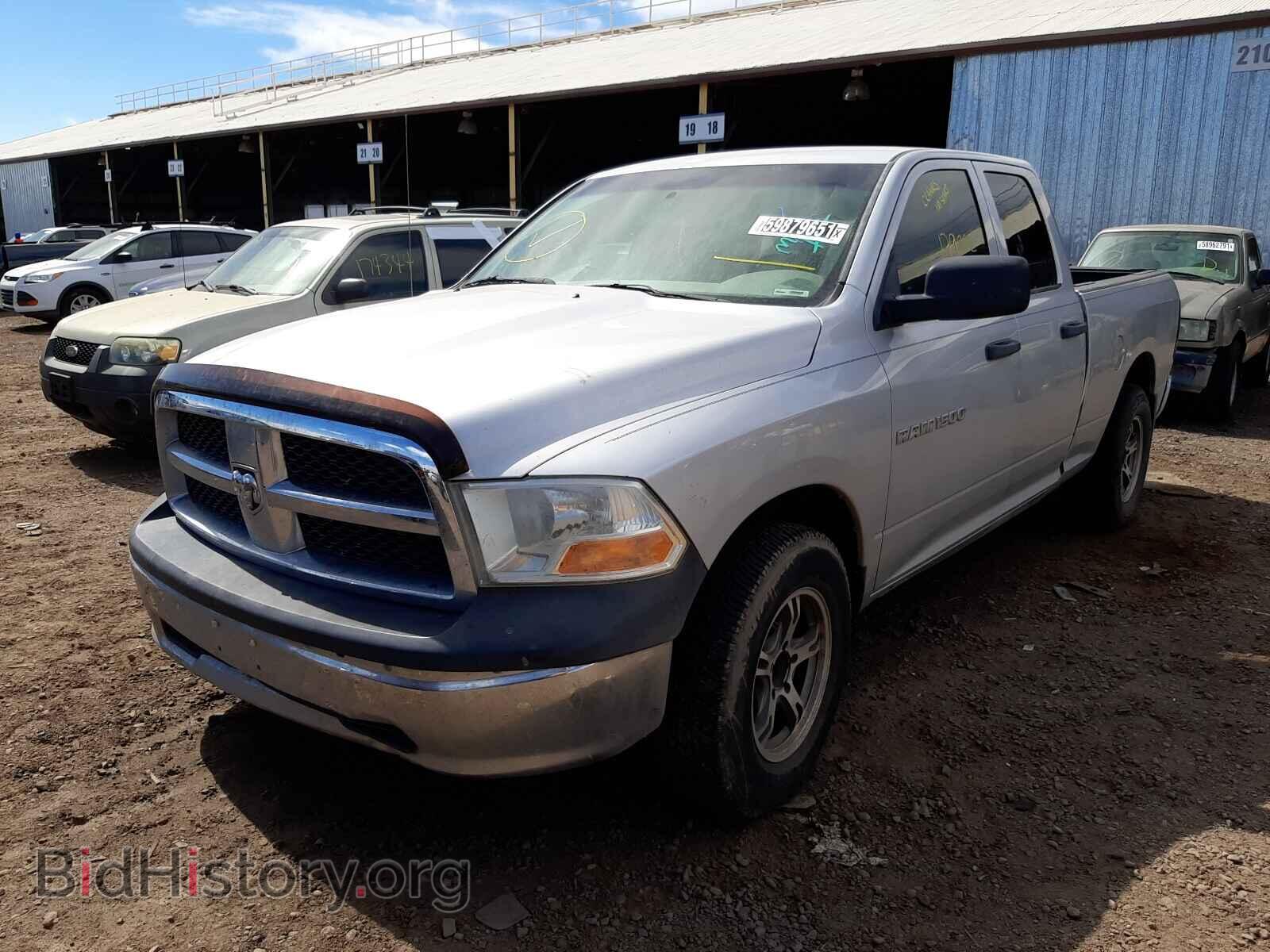 2012 DODGE RAM 1500 - VIN: 1C6RD6FP0CS307431 - Фото 2