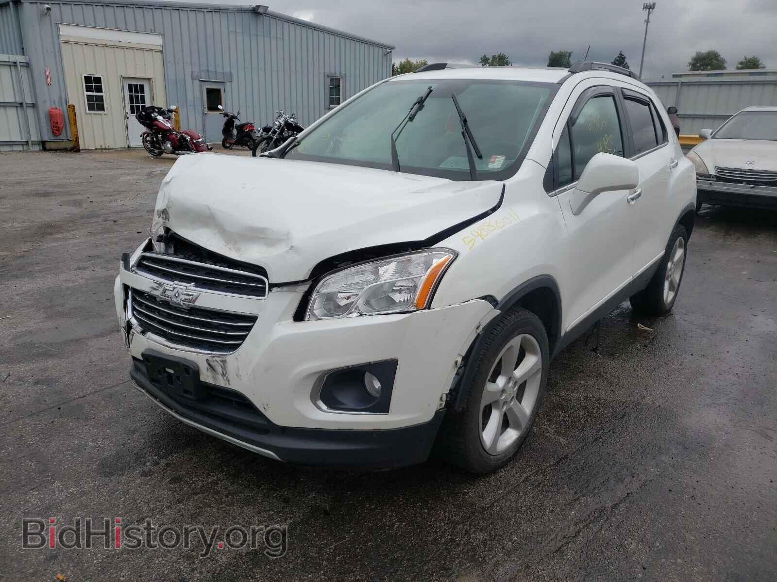 2015 CHEVROLET TRAX - VIN: KL7CJTSB3FB099062 - Фото 2