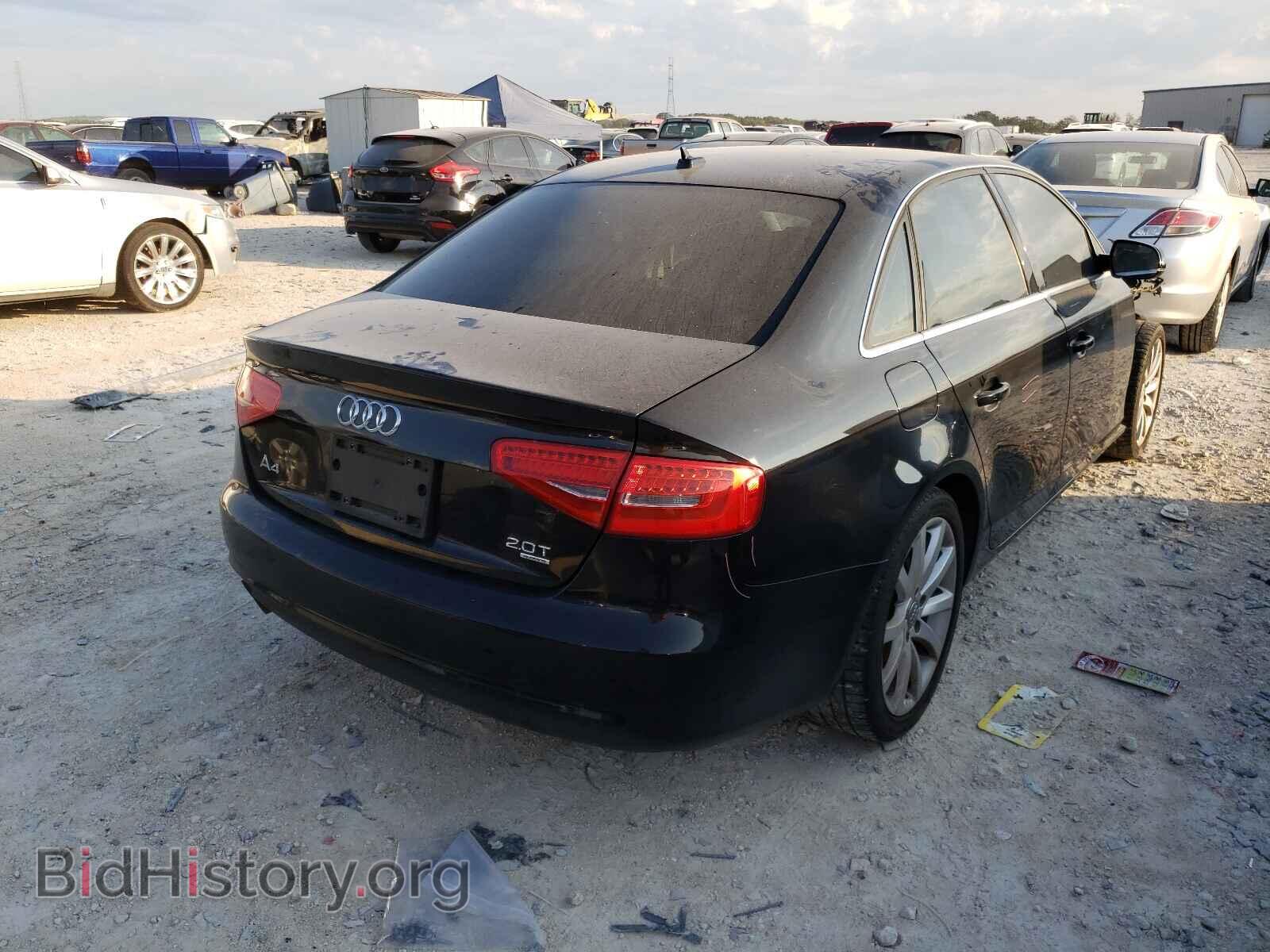 2013 AUDI A4 - VIN: WAUHFAFL2DN018658 - Фото 4