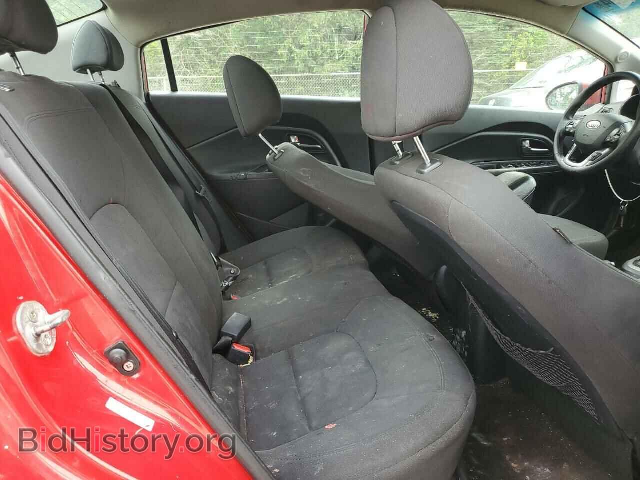 2012 KIA RIO - VIN: KNADN4A33C6063658 - Фото 10