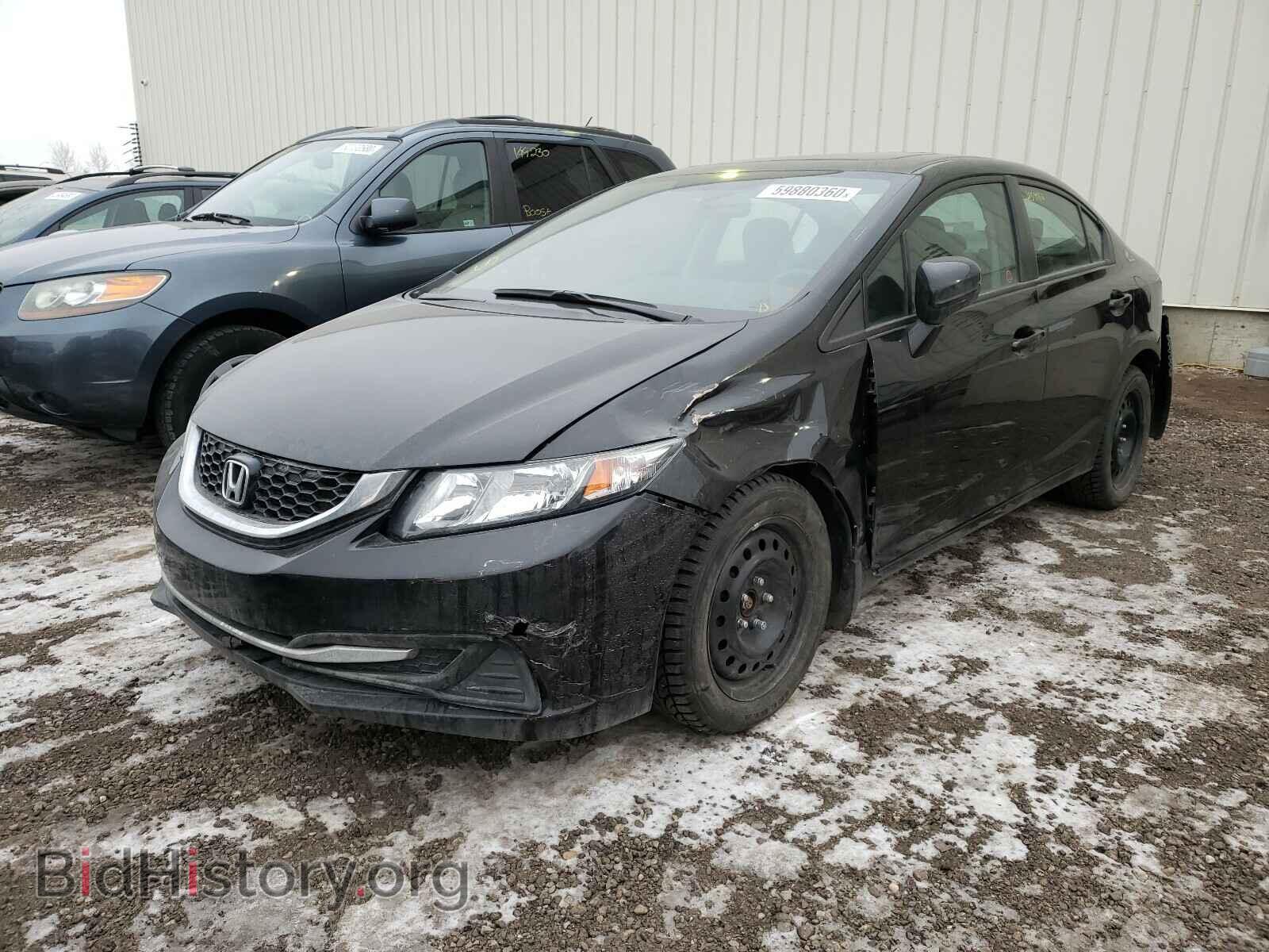 2015 HONDA CIVIC - VIN: 2HGFB2F53FH014614 - Фото 2
