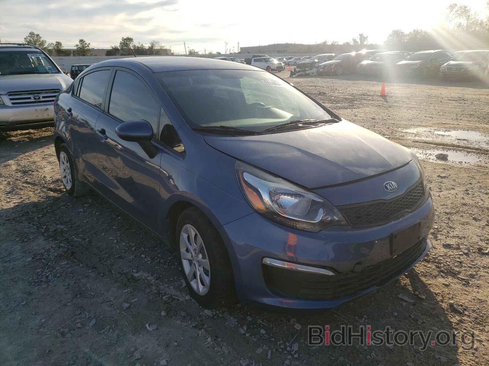 Photo KNADM4A35G6646919 - KIA RIO 2016