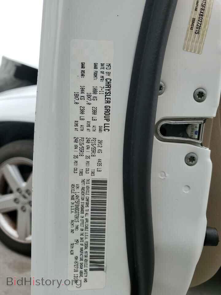 2011 JEEP COMPASS - VIN: 1J4NT5FBXBD272015 - Фото 13