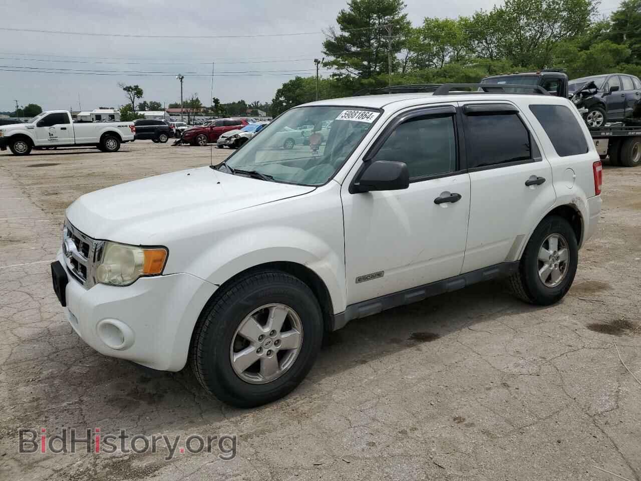 Photo 1FMCU03Z18KB45927 - FORD ESCAPE 2008