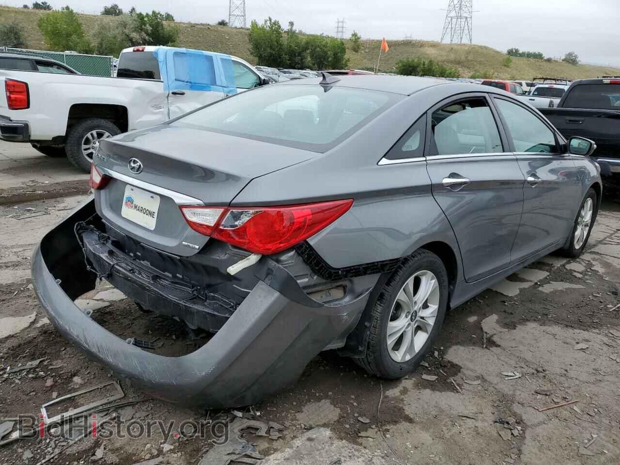 2013 HYUNDAI SONATA - VIN: 5NPEC4AC6DH792418 - Фото 4