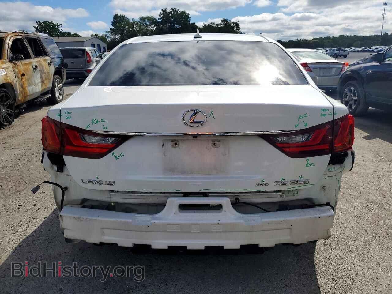 2013 LEXUS GS350 - VIN: JTHCE1BL3D5001761 - Фото 6