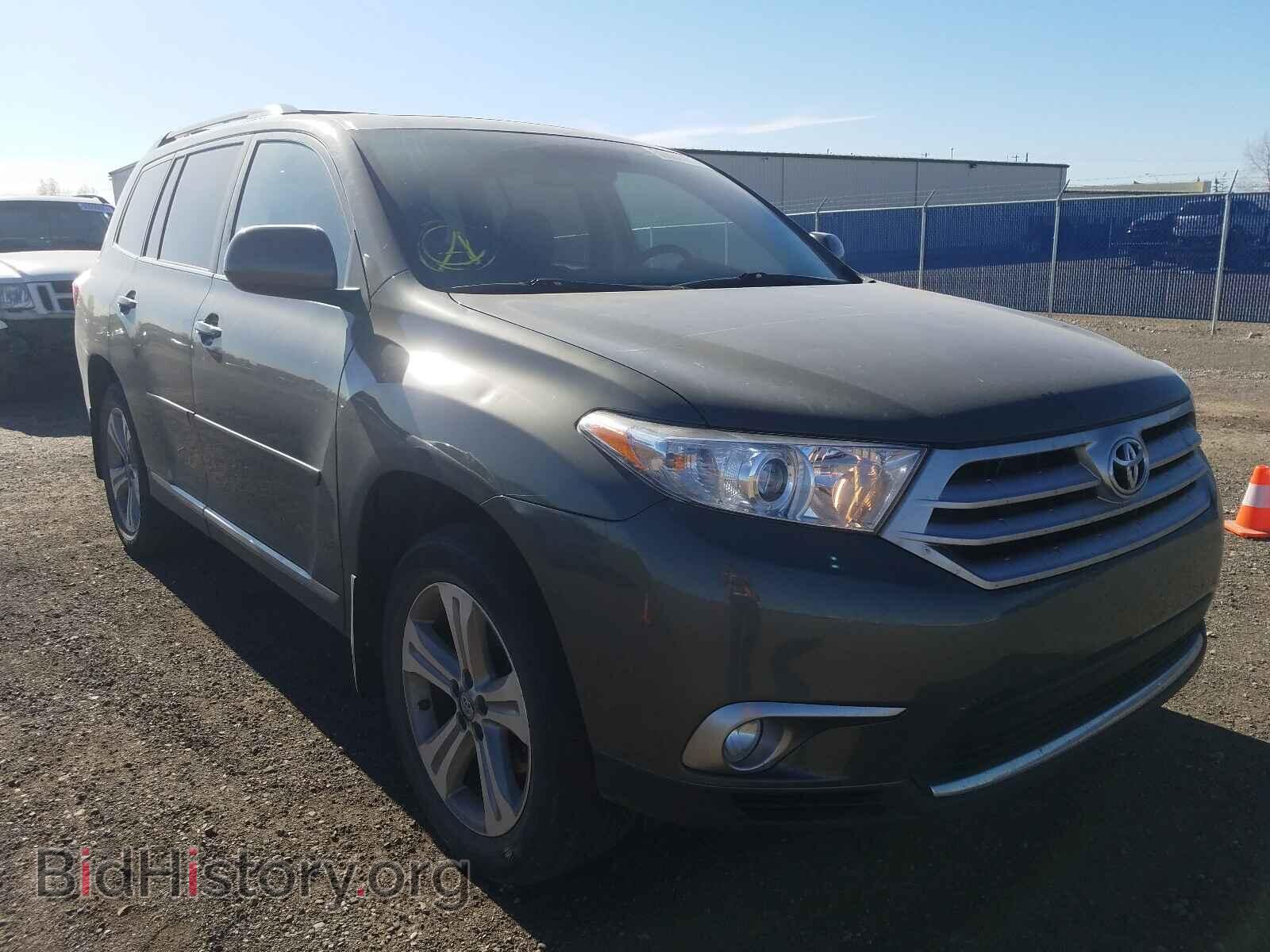 Фотография 5TDBK3EH2CS094063 - TOYOTA HIGHLANDER 2012