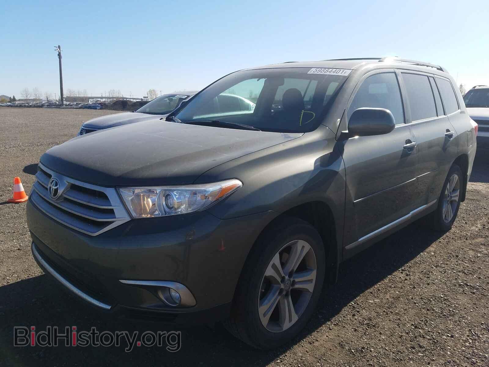 2012 TOYOTA HIGHLANDER - VIN: 5TDBK3EH2CS094063 - Фото 2