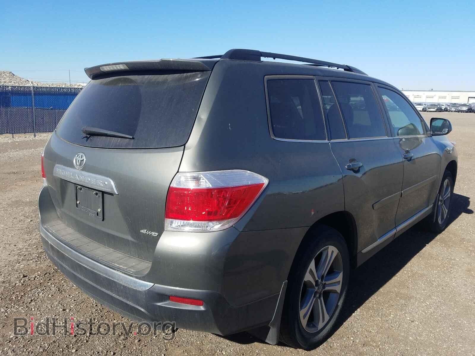 2012 TOYOTA HIGHLANDER - VIN: 5TDBK3EH2CS094063 - Фото 4