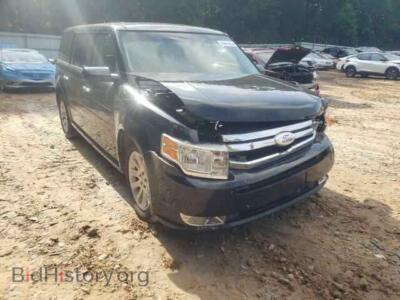 2012 Ford FLEX FLEX SEL, black — VIN 2FMGK5CC8CBD21245, Copart