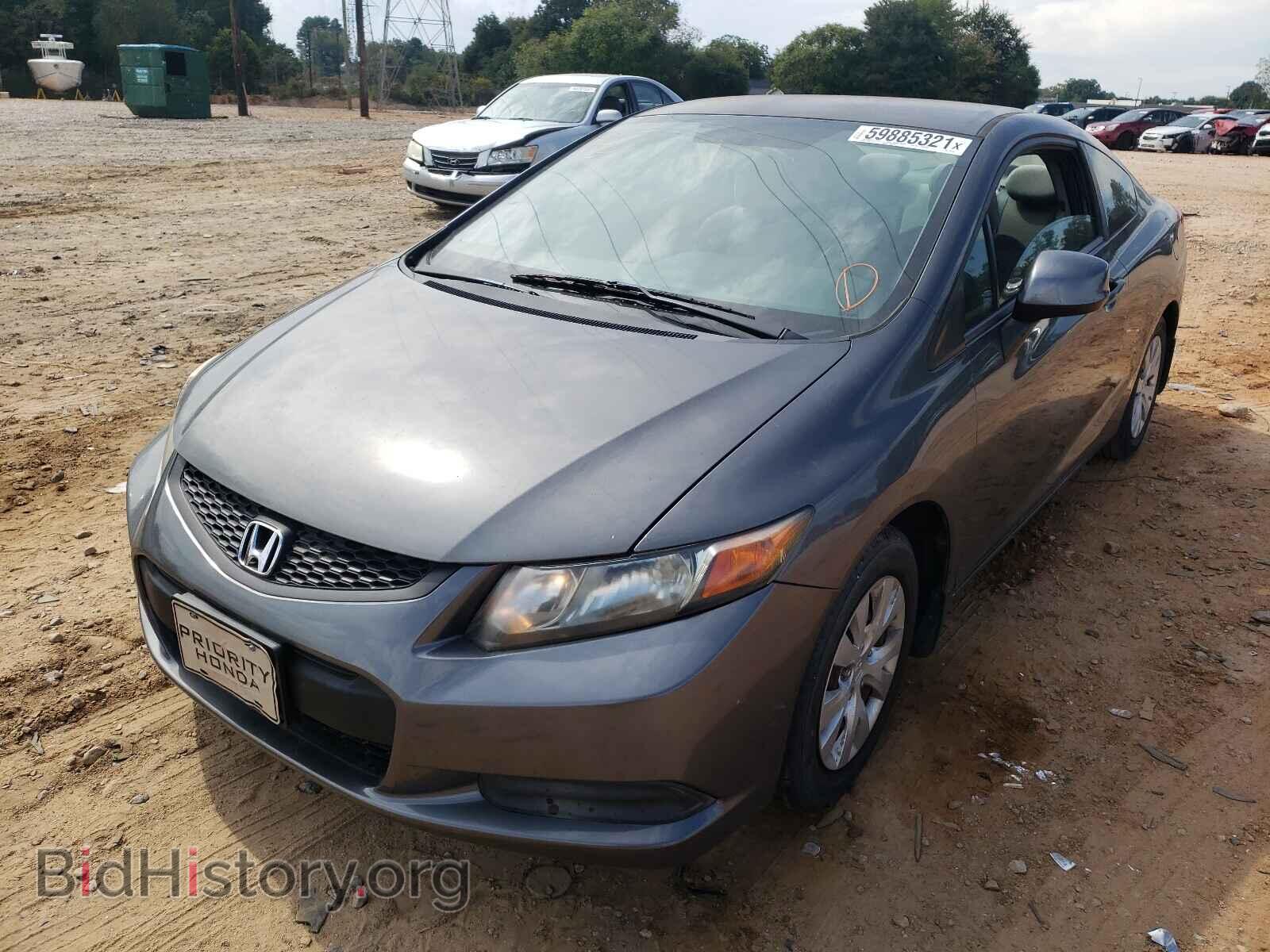 2012 HONDA CIVIC - VIN: 2HGFG3B55CH514346 - Фото 2
