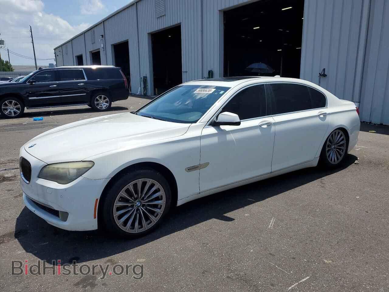 2012 BMW 7 SERIES LI (VIN WBAKB4C56CC576645) — photo 1 of 12, Copart, damage: vandalism