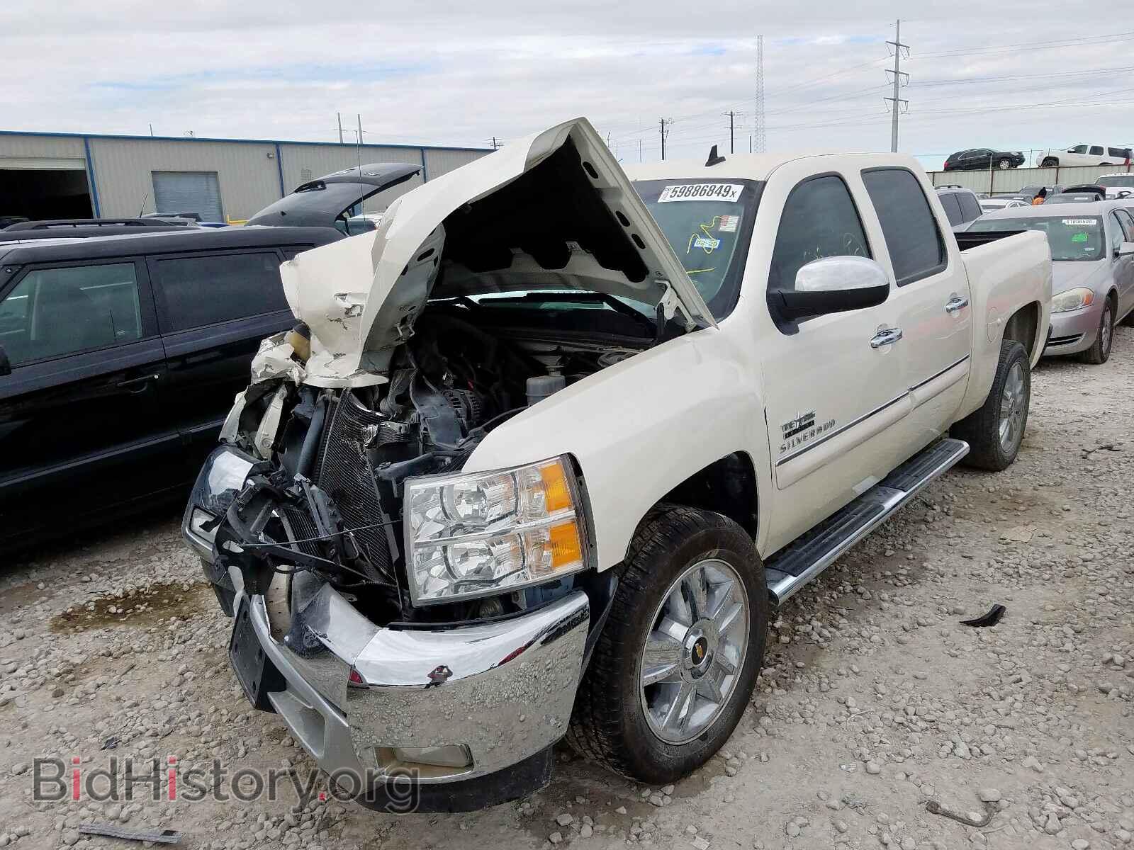 2013 CHEVROLET SILVERADO - VIN: 3GCPCSE08DG244748 - Фото 2