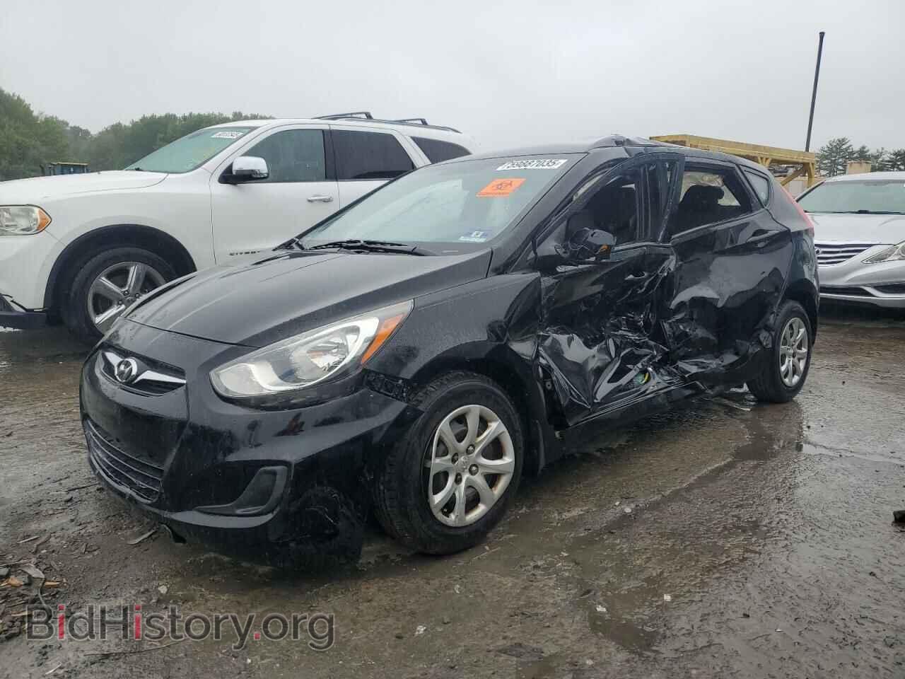 Photo KMHCT5AE1DU128737 - HYUNDAI ACCENT 2013