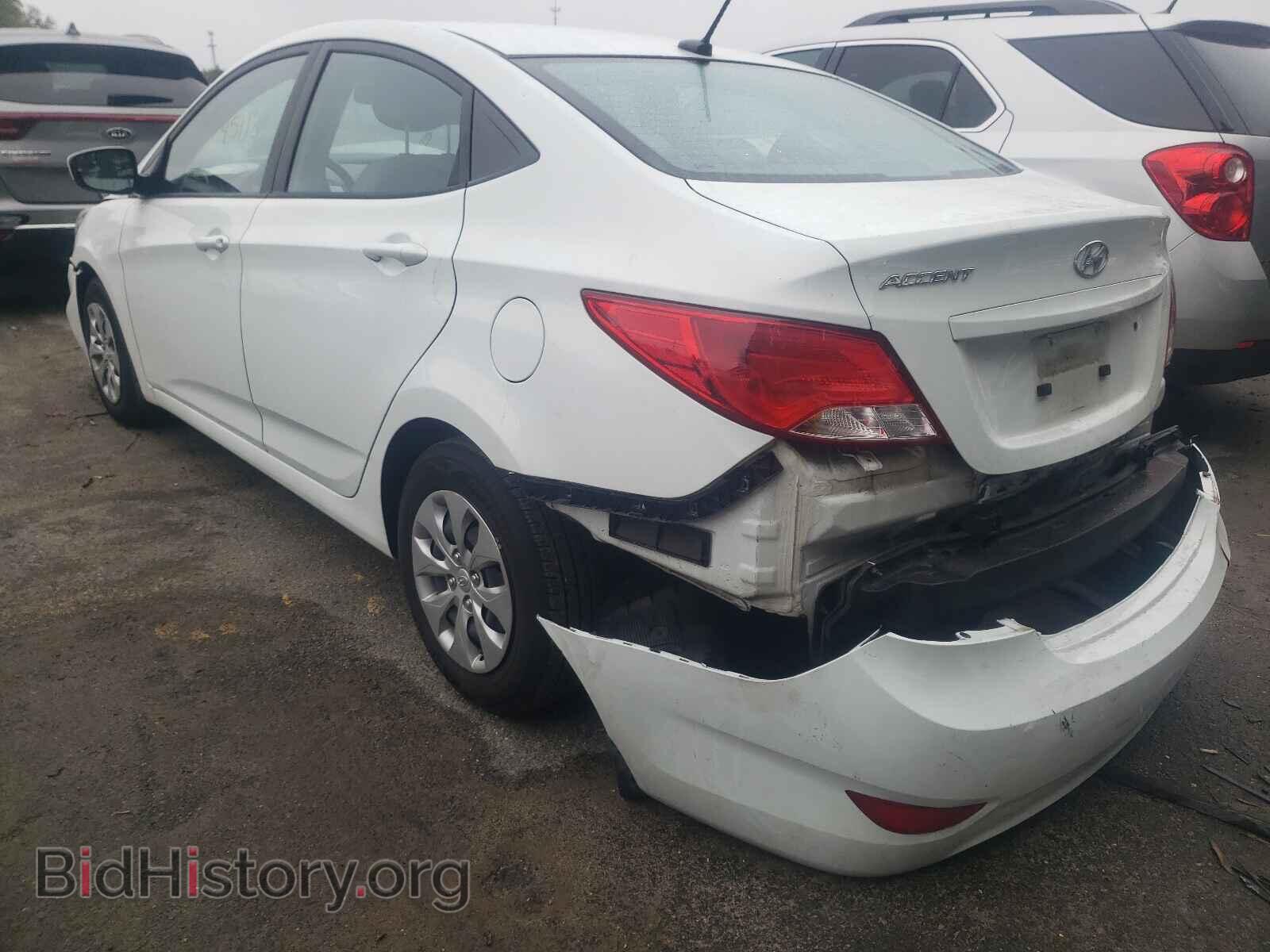 2016 HYUNDAI ACCENT - VIN: KMHCT4AE4GU064871 - Фото 3