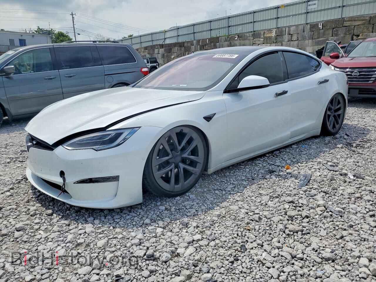Photo 5YJSA1E65MF451649 - TESLA MODEL S 2021