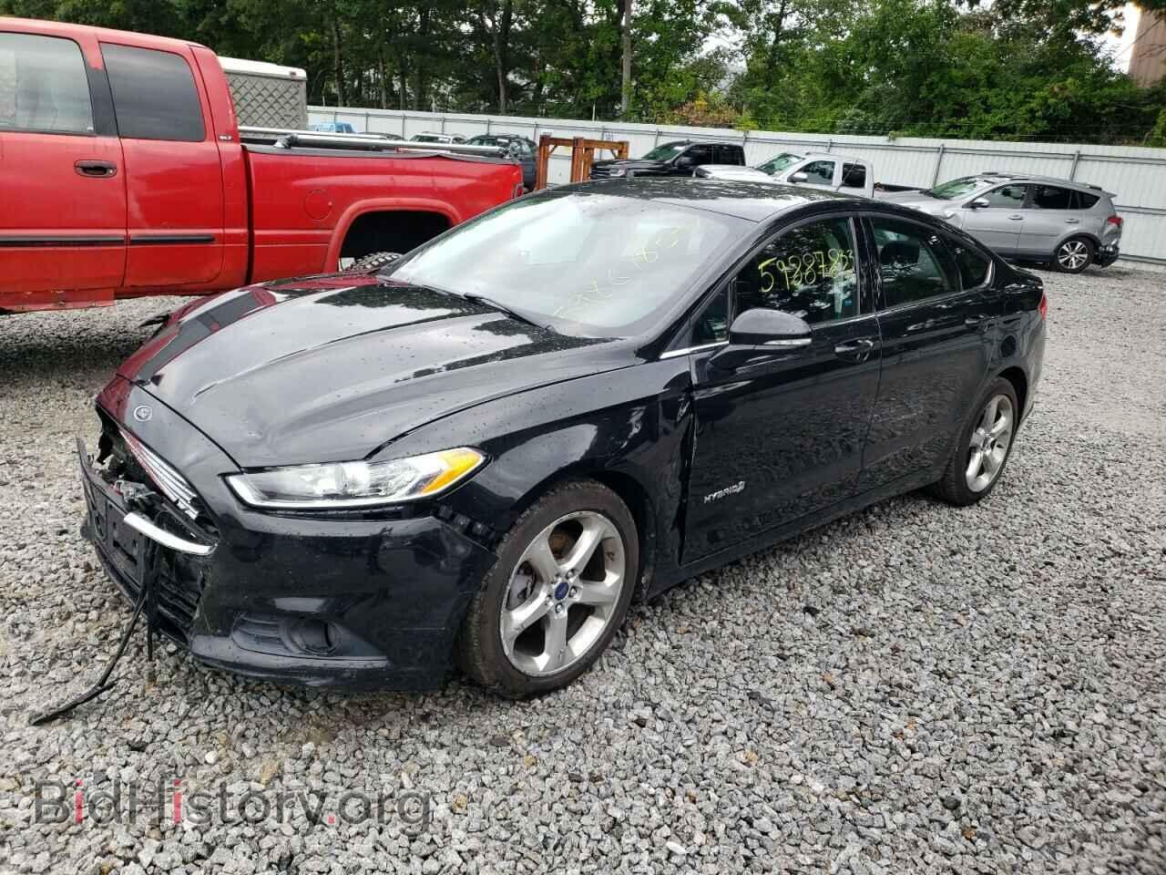 Photo 3FA6P0LU5DR325145 - FORD FUSION 2013