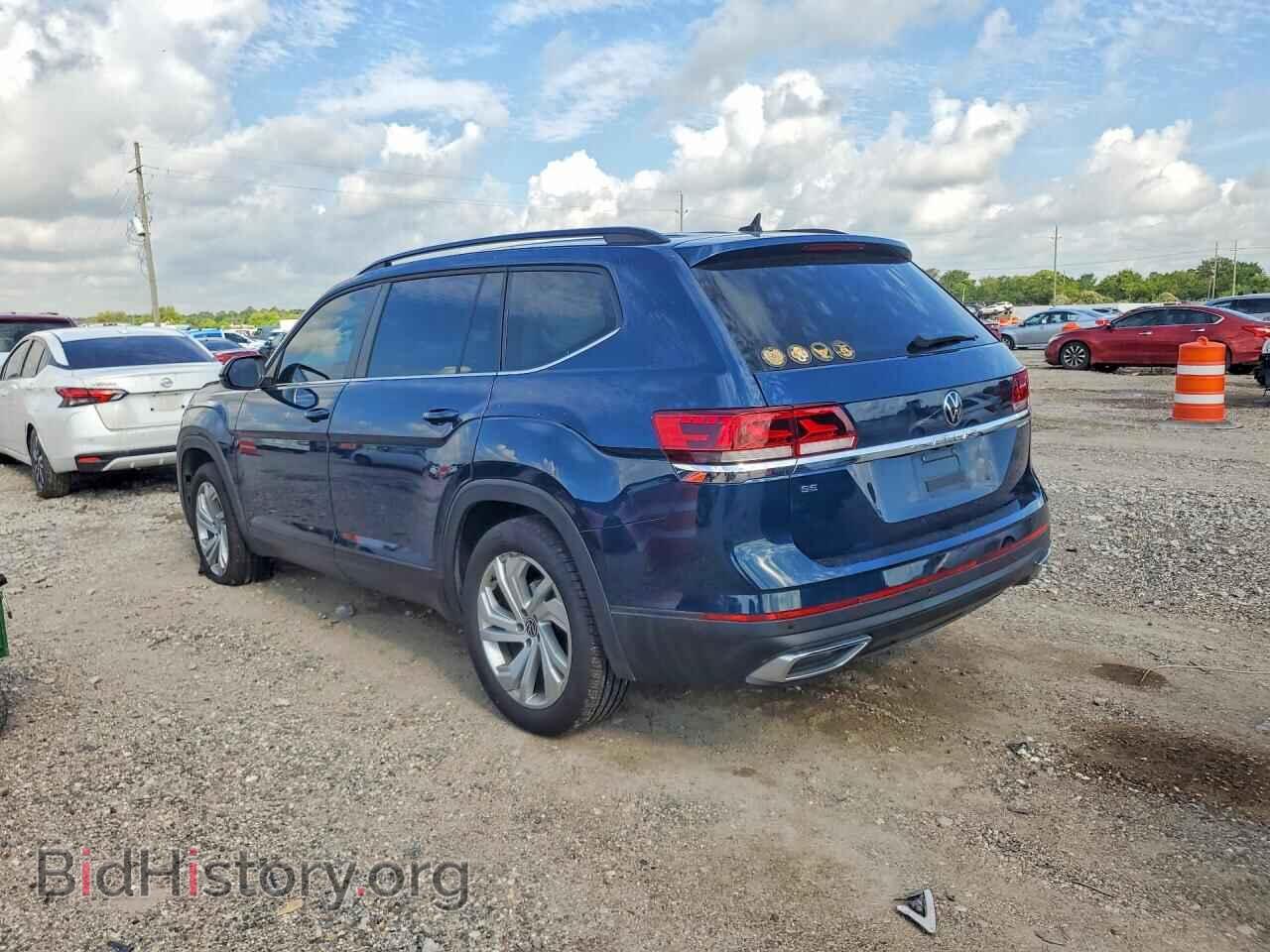 2021 VOLKSWAGEN ATLAS - VIN: 1V2WP2CA7MC603455 - Фото 2
