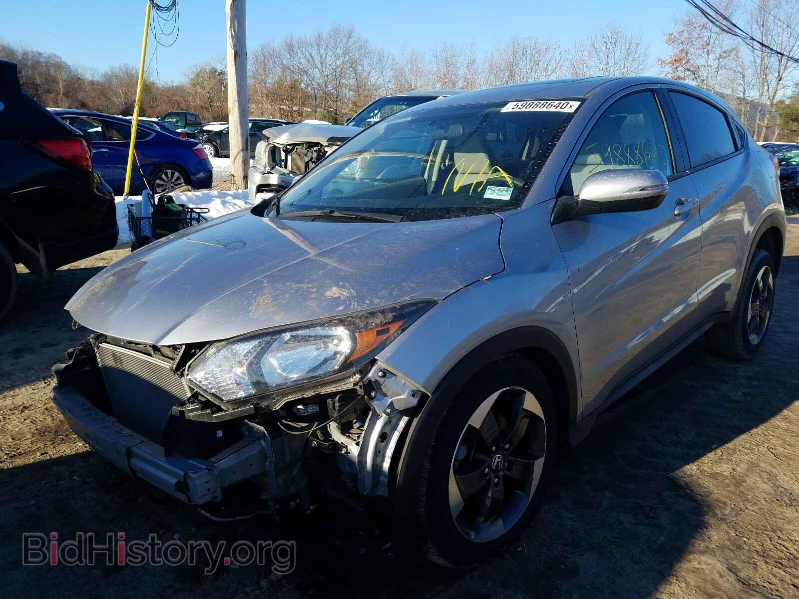 2018 HONDA HR-V - VIN: 3CZRU6H59JM717536 - Фото 2