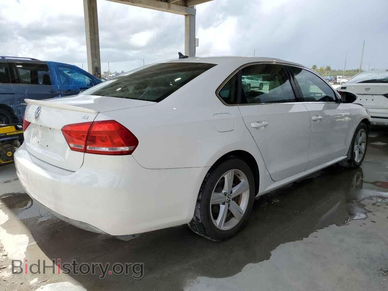2012 VOLKSWAGEN PASSAT - VIN: 1VWBP7A37CC036662 - Фото 3