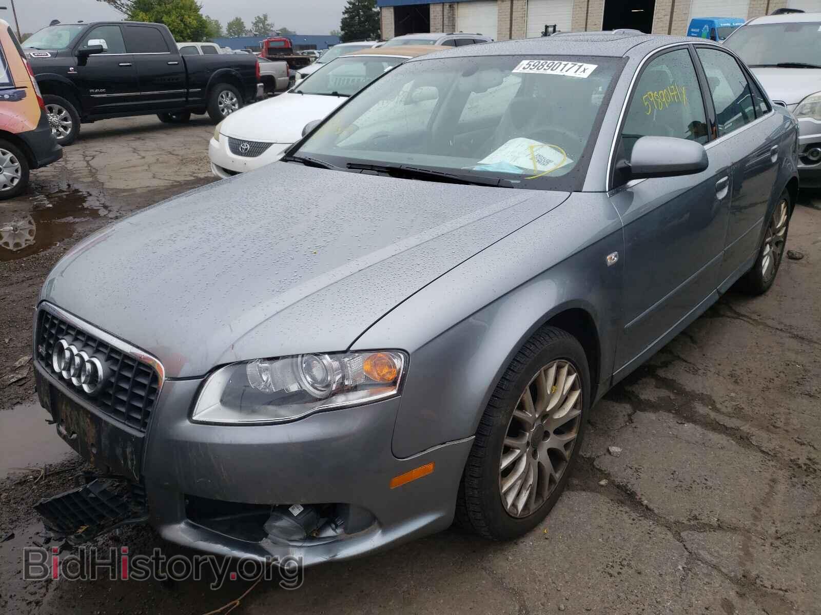2008 AUDI A4 - VIN: WAUDF78E28A140997 - Фото 2