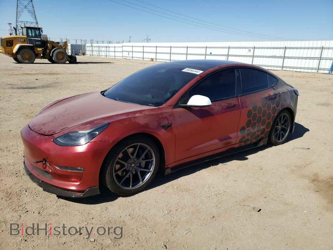 Photo 5YJ3E1EBXMF903312 - TESLA MODEL 3 2021