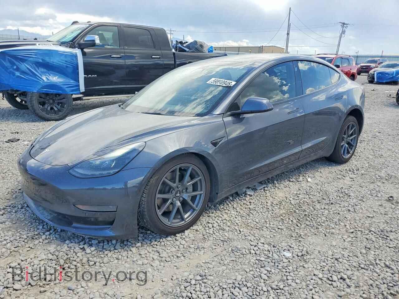 Фотография 5YJ3E1EA0NF194415 - TESLA MODEL 3 2022
