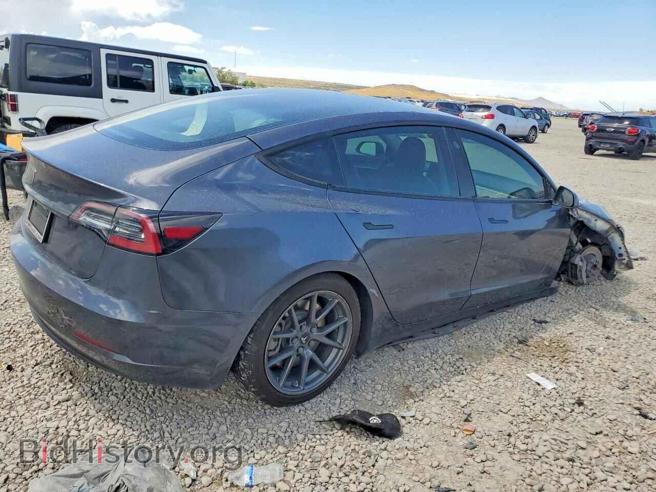 2022 TESLA MODEL 3 - VIN: 5YJ3E1EA0NF194415 - Фото 3