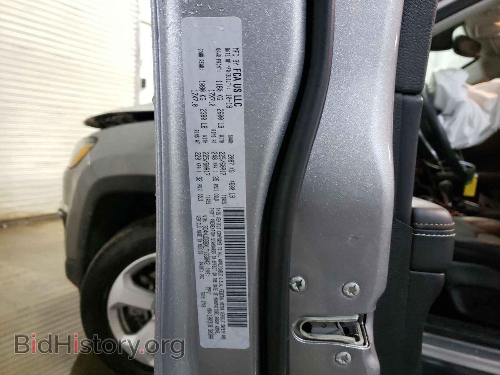 2020 JEEP COMPASS - VIN: 3C4NJDBBXLT133042 - Фото 10
