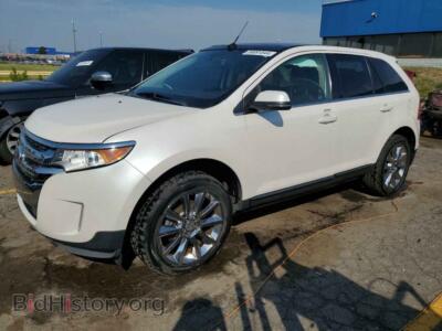 2012 Ford EDGE Limited, white — VIN 2FMDK3KC0CBA30070, Copart