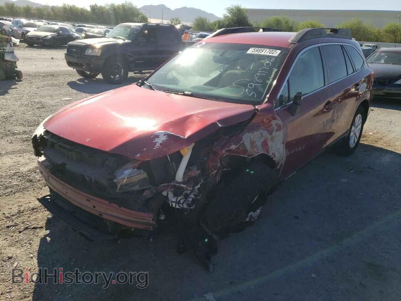 2019 SUBARU OUTBACK - VIN: 4S4BSAFC3K3360743 - Фото 2